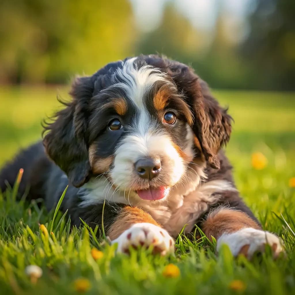 Mini Bernedoodle photo 3